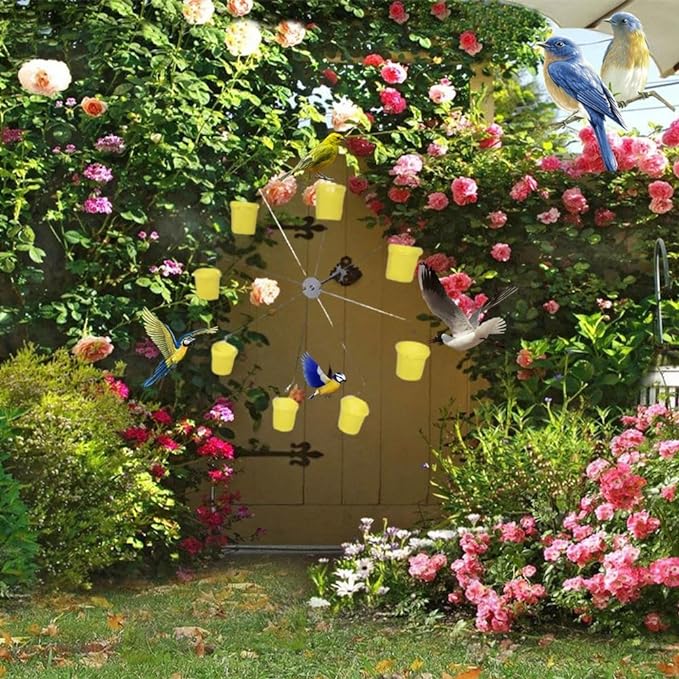 Nido per Uccelli SpinWing | Un'affascinante mangiatoia