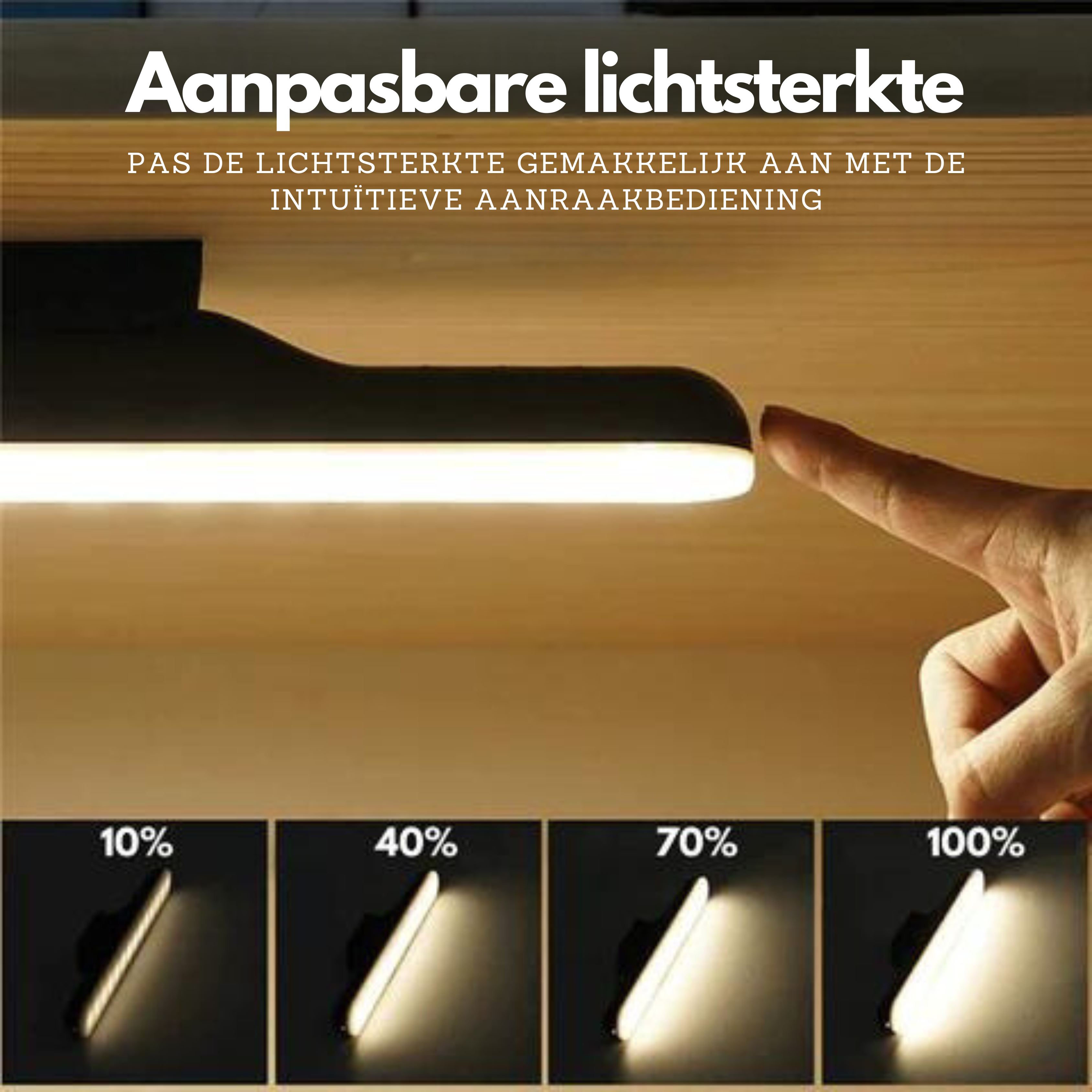 TouchBright | Barra LED Ricaricabile