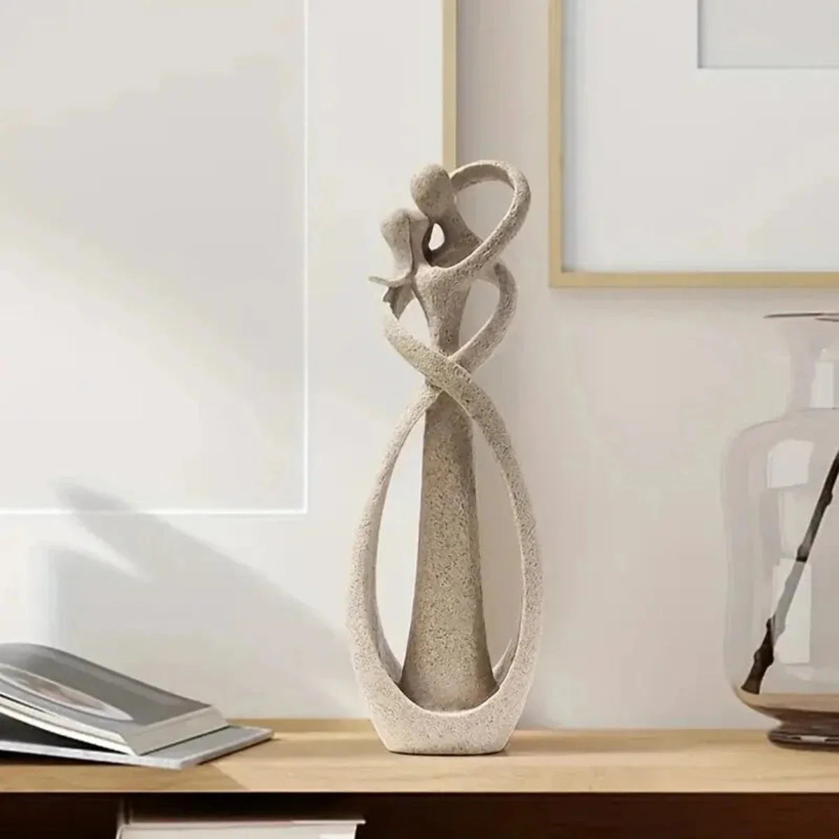 Duo LoveKiss | Scultura romantica Hars