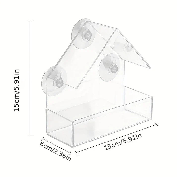 ViewNest | Allattatore per uccelli da finestra
