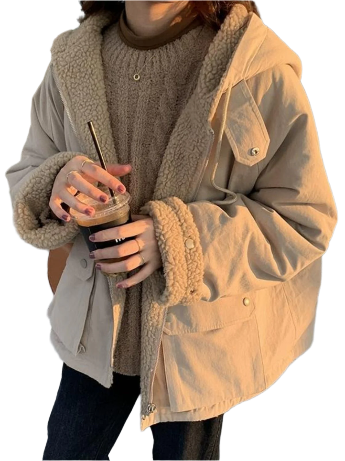 Cappotto invernale reversibile Liva