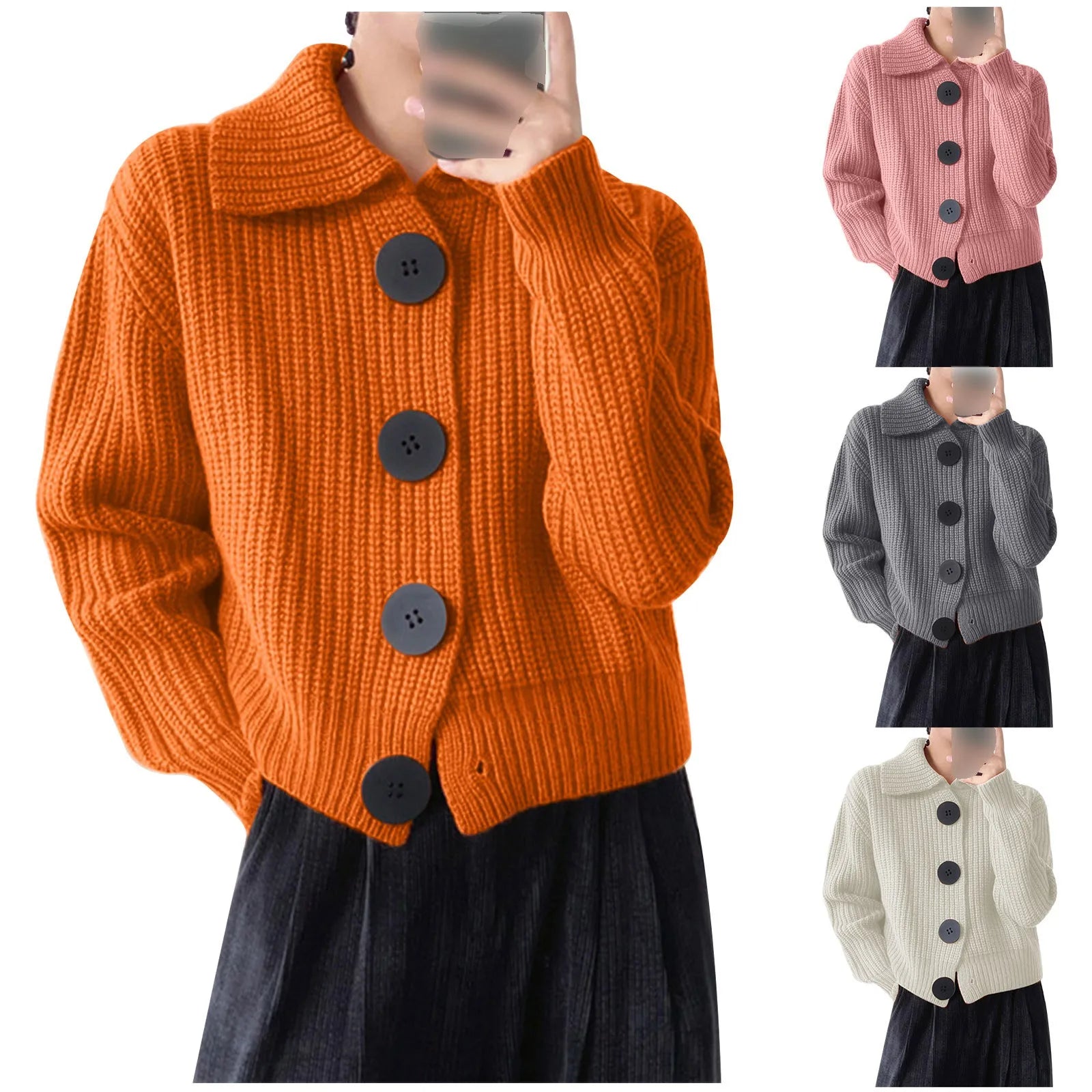 Maglione lavorato a maglia Amelia